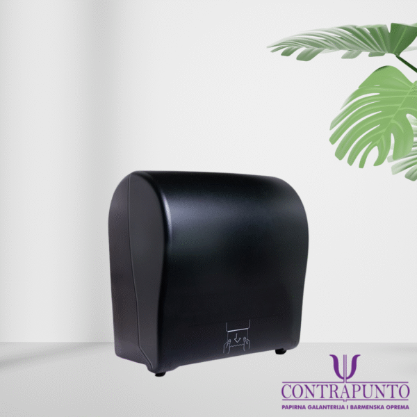 Dispenzer za auto cut ubruse u rolni crni