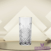 Staklena čaša za vodu zapremine 295 ml sa reljefnim dizajnom
