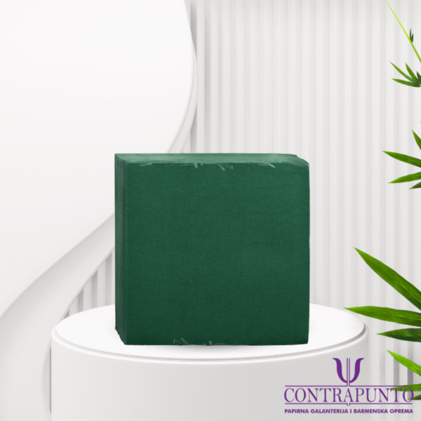 Salveta 38*38  zelena 40/1