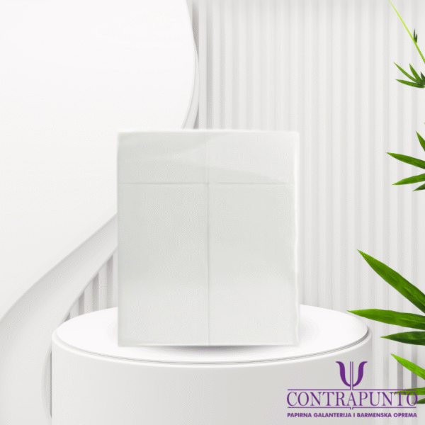 Salveta za pribor 32x38cm-bela 50/1